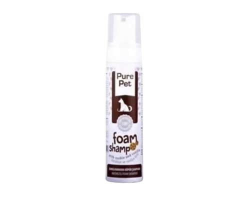 pure pet- מוס ללא שטיפה בניחוח עוגיות ווניל 225 מ