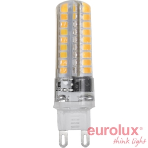 נורת לד נעיצה G9 5W אור יום 2900K 230V - ניתן לעמעום