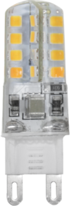 נורת לד נעיצה G9 3W אור כחול 230V לנברשות