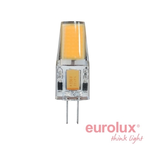 נורת לד נעיצה 12V AC/DC 6000K G4 2.5W COB לומן 280