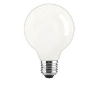 נורה ליבון גלוב חלבי 60W G80 Osram