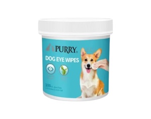 PURRY מגבוני ניקוי לעיניים לכלבים 50 יח