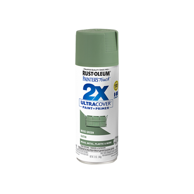 ספריי צבע 2X - ירוק אזוב משי