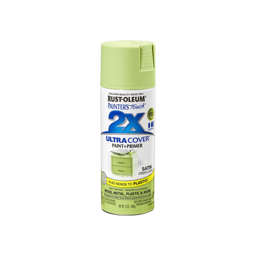 ספריי צבע 2X - ירוק תפוח משי