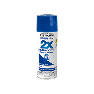ספריי צבע 2X - כחול מבריק