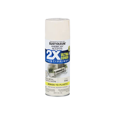 ספריי צבע 2X - שנהב מבריק