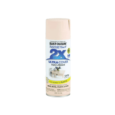 ספריי צבע 2X - שנהב משי