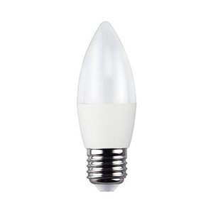 נורת נר 7W לד E27 חלבית אור חם NISKO
