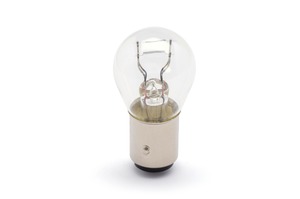 נורת רכב 2 מגעים 12V 21/5W לאור בלם וחניה