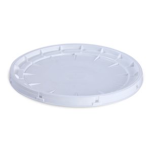מכסה לדלי 18 ליטר מחוזק לבן