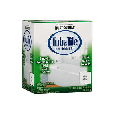 צבע חידוש אמבטיות לבן - ערכה TUB&TILE