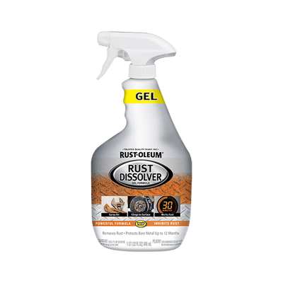 תרסיס ג'ל מסיר ומעכב חלודה 946 מל RUST-OLEUM 