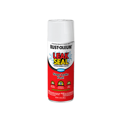 ספריי איטום LEAK SEAL לבן 355 מל