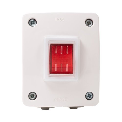 לחצן מואר מוגן מים IP65 עהט NISKO