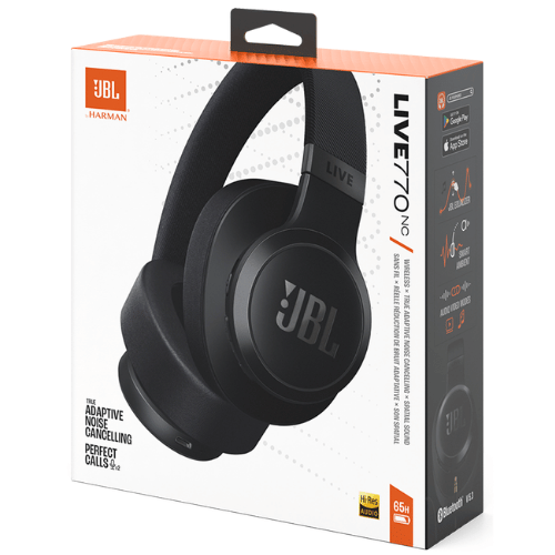 אוזניות קשת אלחוטיות צבע שחור JBL Live 770NC ANC