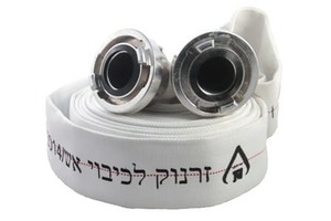 צינור בד 2 צול 15 מטר תקן ישראלי לזרנוק - כיבוי אש