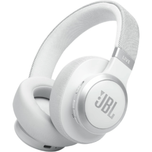 אוזניות קשת אלחוטיות צבע לבן JBL Live 770NC ANC