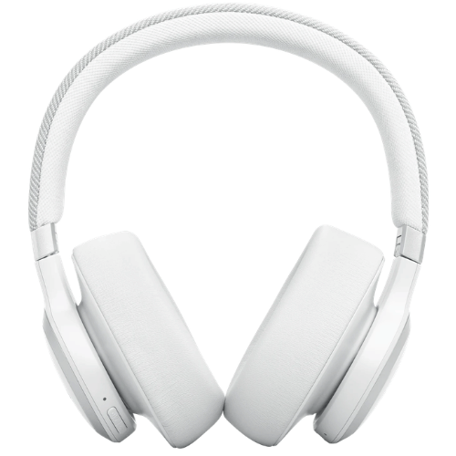 אוזניות קשת אלחוטיות צבע לבן JBL Live 770NC ANC