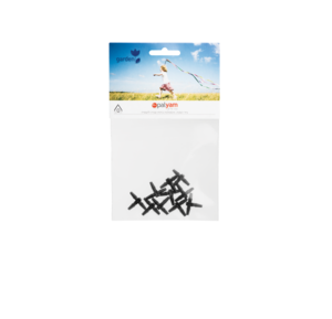 מחבר T עציץ 3/5 שחור - 10 יחידות