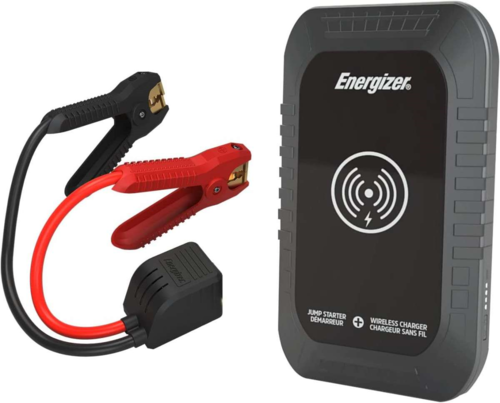 בוסטר התנעה לרכב 1000A עם משטח טעינה אלחוטי ENERGIZER