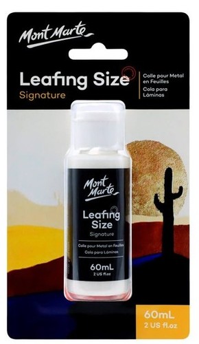 דבק לעלי זהב וכסף Mont Marte Leafing Size – 60 מ״ל