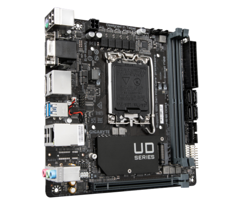 לוח אם | Gigabyte H610i | DDR4 | Mini-ITX | LGA1700 VGA | HDMI 2XDP