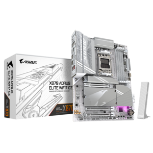 לוח אם | Gigabyte X870 AORUS ELITE X3D ICE AMD | AM5 WIFI7 | ATX
