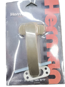 ידית דלת חצי קפיצית שמפניה