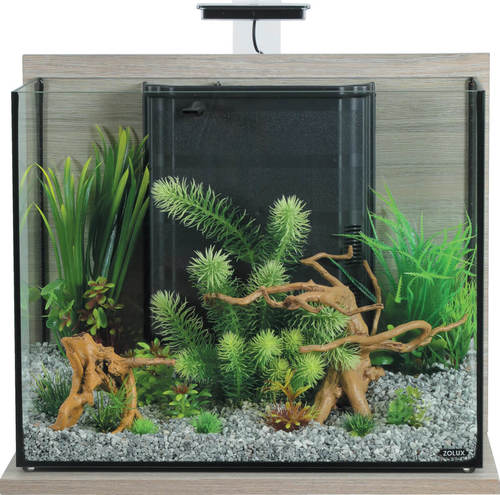 זולוקס אקווריום אידרו 50  דגם  IDRO 50 ZEBRANO GREY