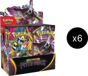 קלפי פוקימון קייס בוסטר בוקס פיץ בלאק Pitch Black Booster Box Case - ME05: Pitch Black (ME05)