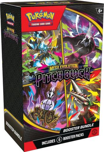 קלפי פוקימון בוסטר באנדל פיץ בלאק Pitch Black Booster Bundle - ME05: Pitch Black (ME05)