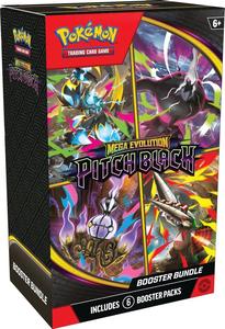 קלפי פוקימון בוסטר באנדל פיץ בלאק Pitch Black Booster Bundle - ME05: Pitch Black (ME05)