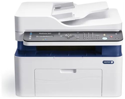 מדפסת לייזר משולבת שחור לבן Xerox WorkCenter 3025V_NI