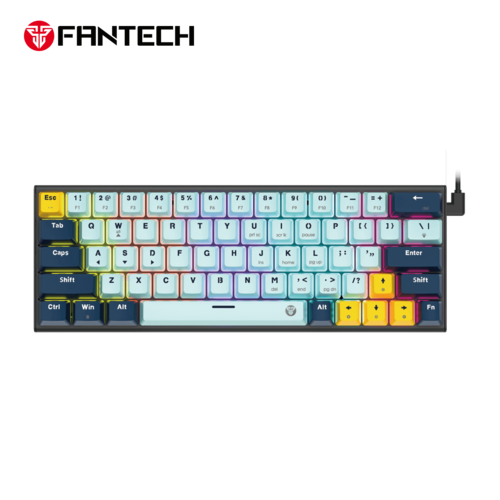 מקלדת גיימנג מכנית קצרה FANTECH ATOM63 MK874V2