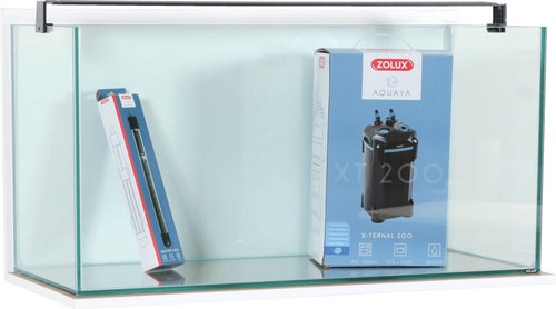זולוקס סט אקווריום מלא אידרו מקס לבן FURNITURE IDRO MAX 200 WHITE