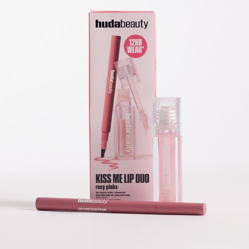 מארז שפתיים הודה ביוטי Huda Beauty Kiss Me Lip Duo
