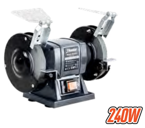 משחזת שולחנית 5 אינץ HUNTER 240W