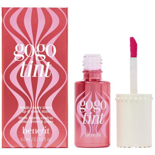 טינט בנפיט בגוון דובדבן בוהק Benefit benefit GoGo Tint Bright Cherry Tinted Lip & Cheek Stain 6ml
