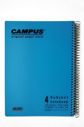 מחברת ספירל CAMPUS A5 פלסטיק