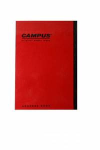 פנקס א"ב כריכה קשה CAMPUS A6 עברית