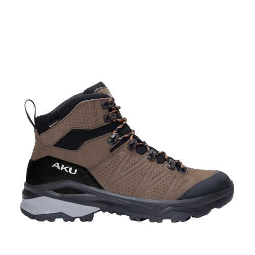 נעלי טיולים מקצועיות  לגברים Adapta NBK GTX חומות שחורות - AKU