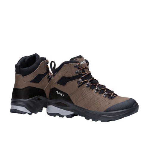 נעלי טיולים מקצועיות  לגברים Adapta NBK GTX חומות שחורות - AKU