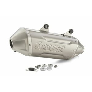 דוד אחורי אקרופוביץ טיטניום - Akrapovic SLIP-ON TITANUM KTM HUSQ FE EXC-F 250/350/450/501 2024-2026