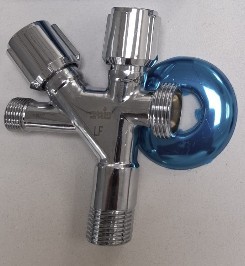 ברז זוויתן למדיח כפול 1/2*3/8*3/4 - שגיב