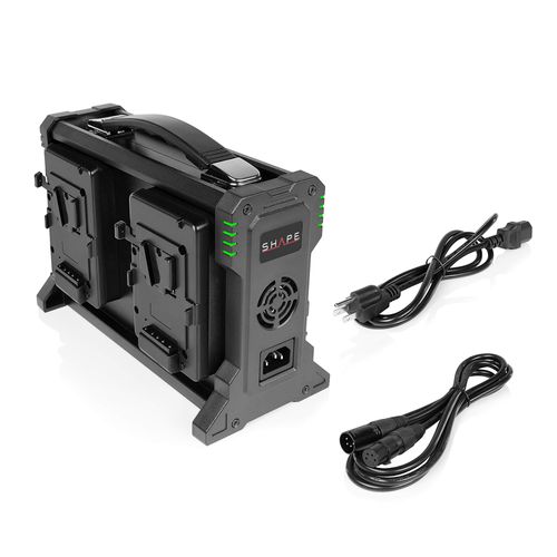 מטען ל4 סוללות SHAPE Full Play V-Mount