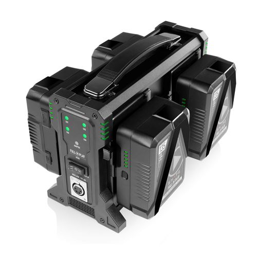 מטען ל4 סוללות SHAPE Full Play V-Mount
