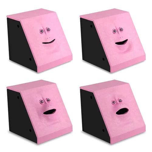 קופת חיסכון אלקטרונית Face Bank |צבע ורוד 
