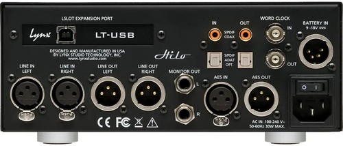 זווית נוספת lynx hilo 2 ad/da converter