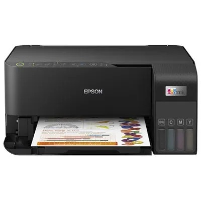מדפסת ‏הזרקת דיו ‏משולבת Epson EcoTank Home L3350 אפסון