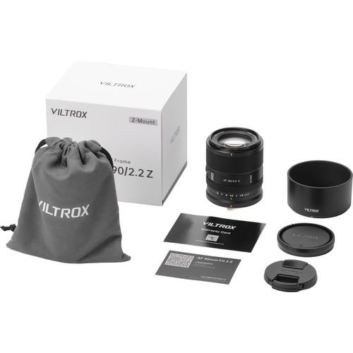 עדשה Viltrox 90mm f/2.2 EVO AF Lens (Nikon Z)